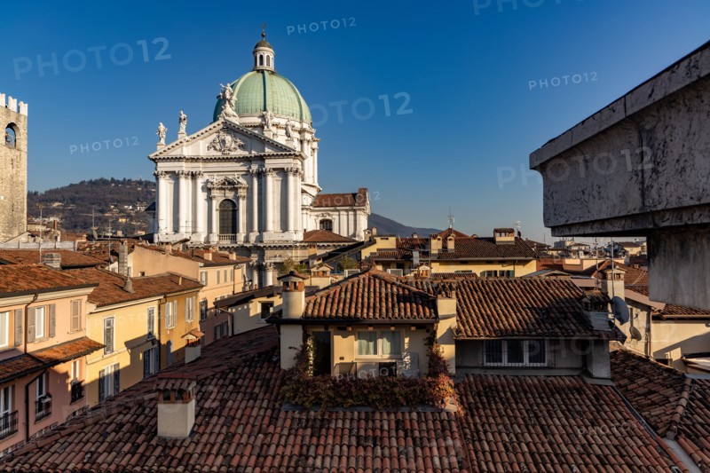 Vue de Brescia depuis l'hôtel Vittoria