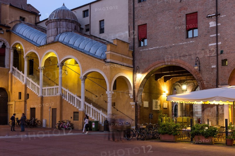 Ferrara, piazza del Municipio (Town Hall Square), former courtyard of the first Estense residence
