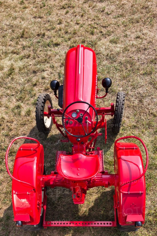 Old Tractor. Detail.