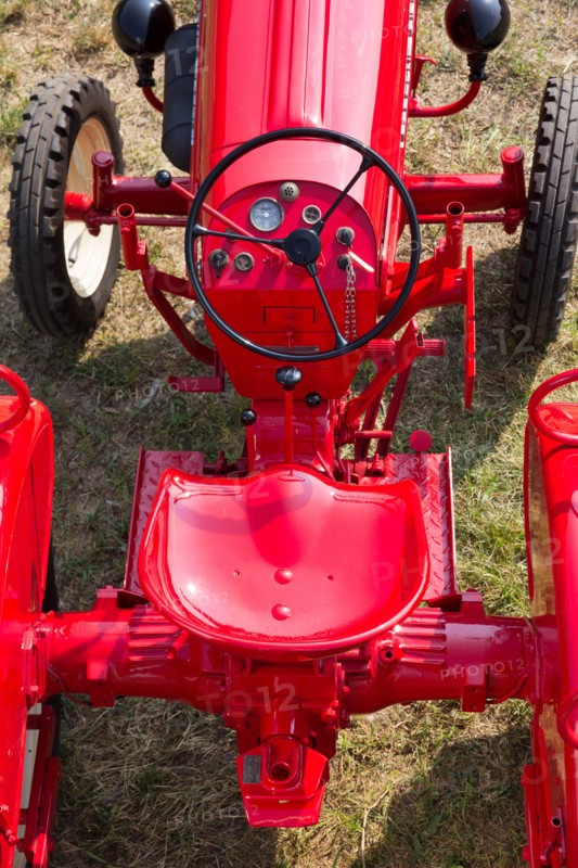 Old Tractor. Detail.
