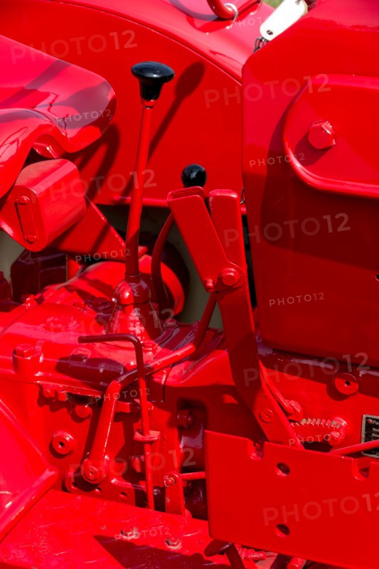 Old Tractor. Detail.