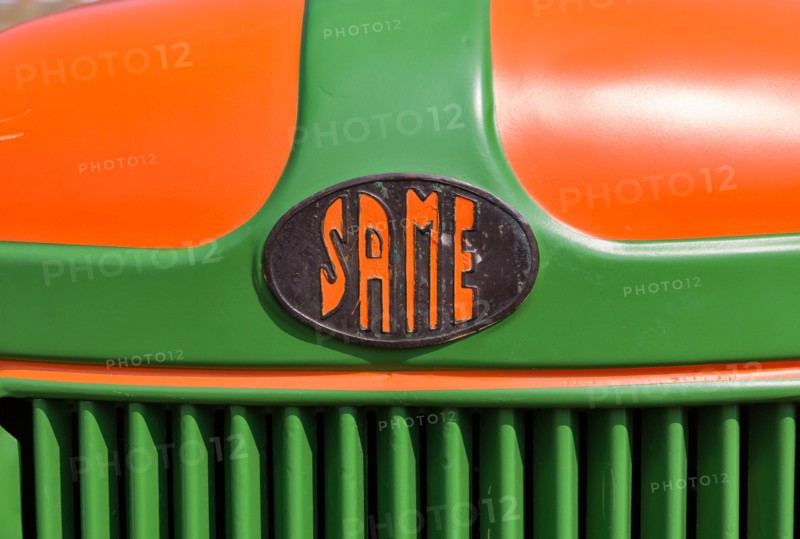 Old Tractor. Detail.