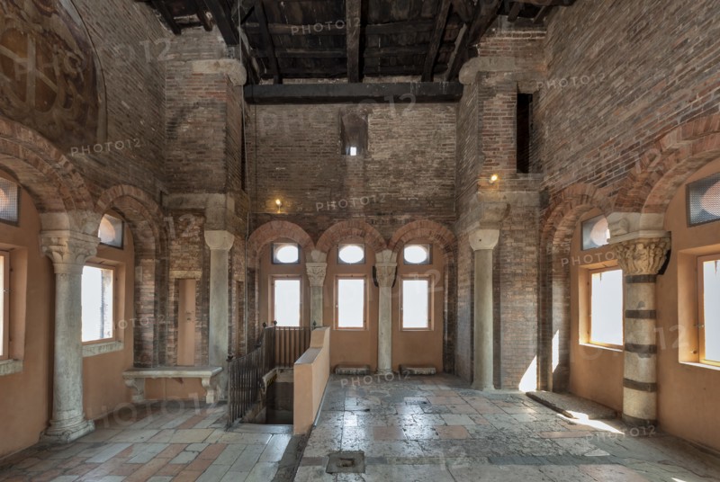 Modena, Ghirlandina Tower, Torresani Hall with works by Campionese Masters, XII - XIII century