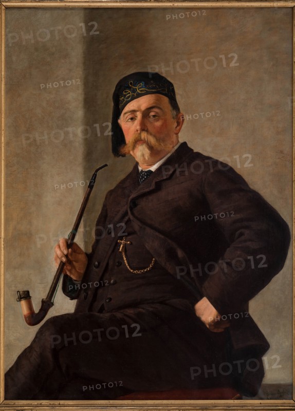 Albano Lugli: "Man with Pipe"