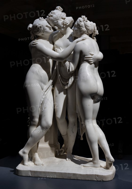 "The three Graces", by Antonio Canova