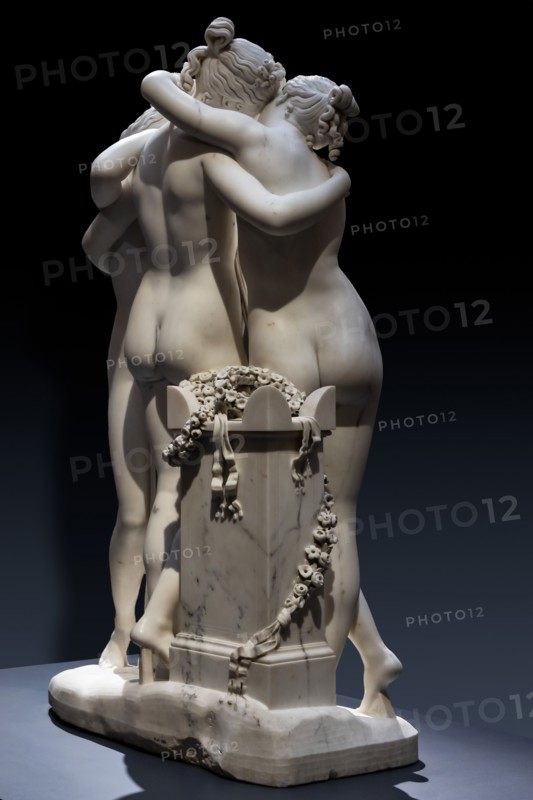 "The three Graces", by Antonio Canova