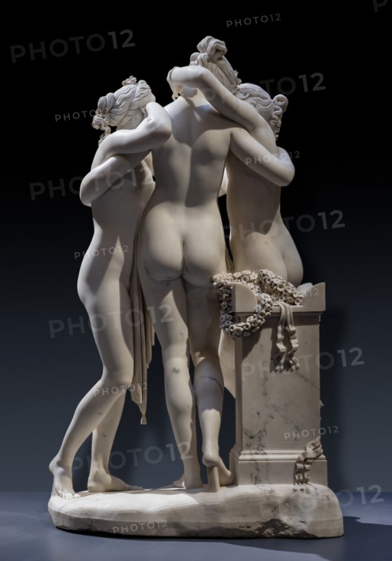 "The three Graces", by Antonio Canova