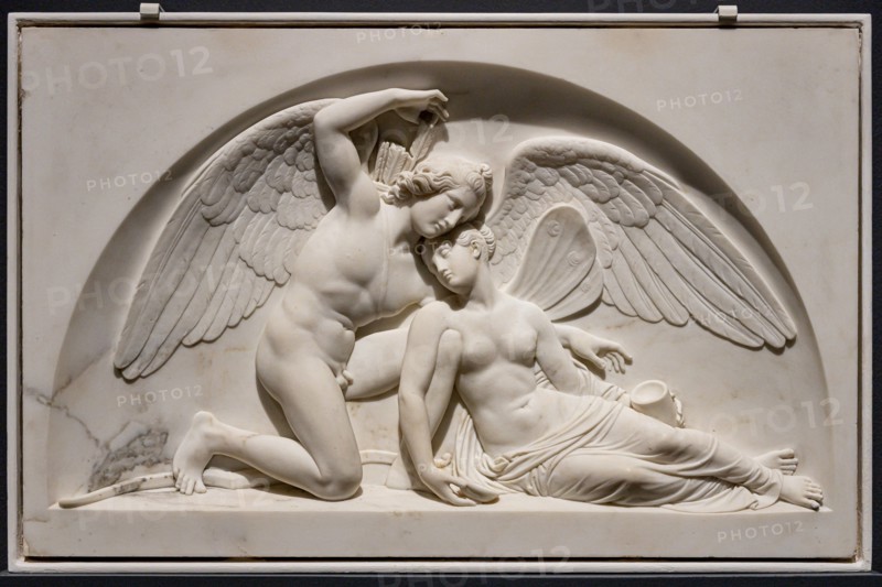 "Cupid awakening Psyche", by Bertel Thorvaldsen