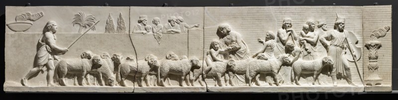 Frieze "The entry of Alexander the Great into Babylon"