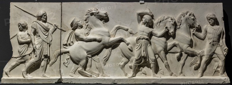 Frieze "The entry of Alexander the Great into Babylon"