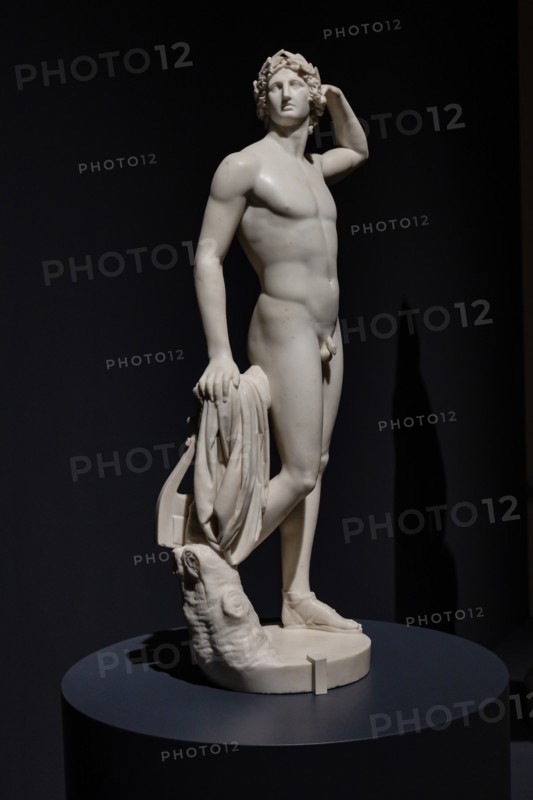 "Apollo crowning Himself" by Antonio Canova