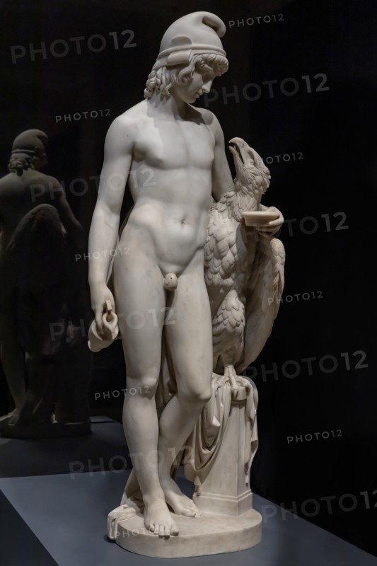 "Standing Ganymede with Jupiter's Eagle", by Camillo Pacetti