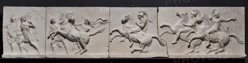 Frieze "The entry of Alexander the Great into Babylon"