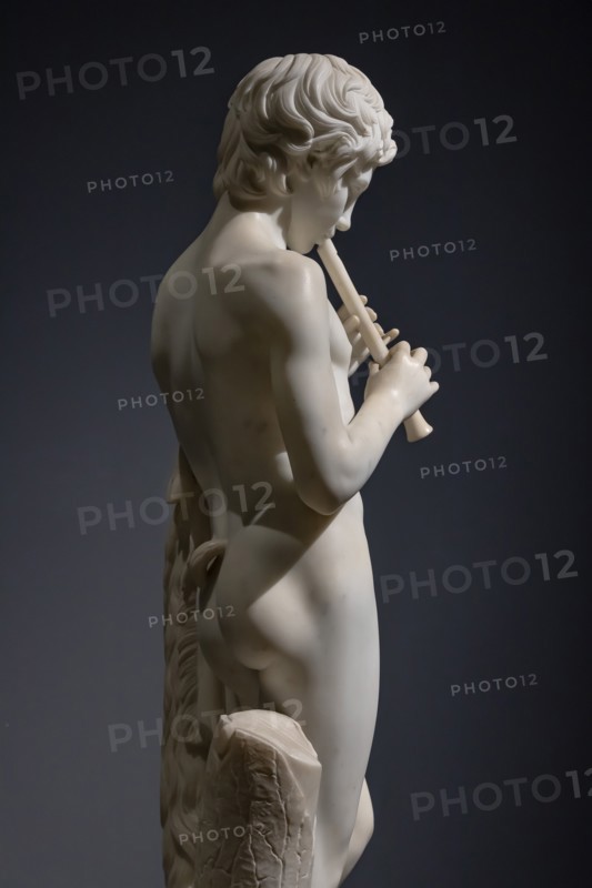 "Faun playing the Flute", by Pietro Tenerani