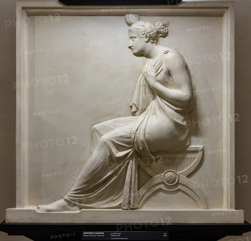 "Charity", by Antonio Canova