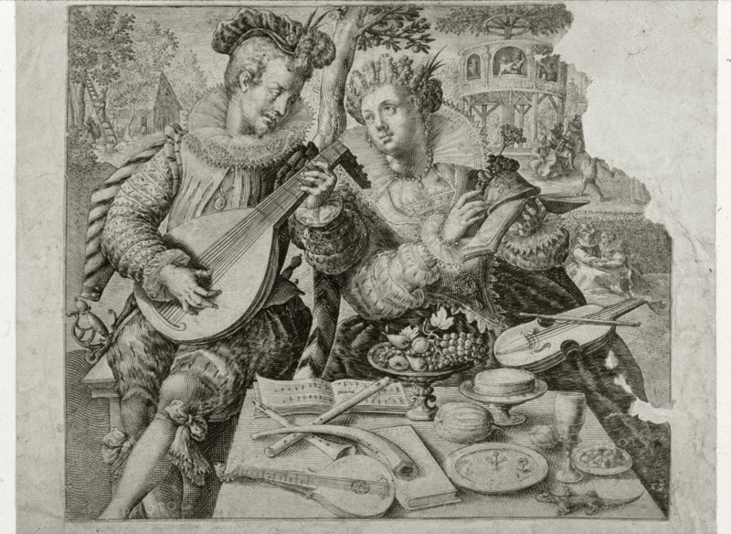 Gallant musical scene