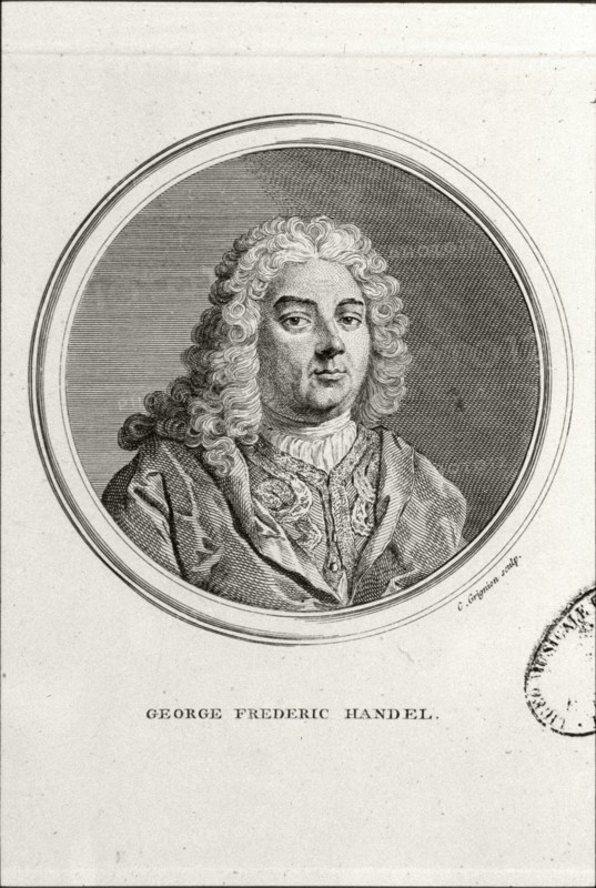 Portrait of Georg Friedrich Händel