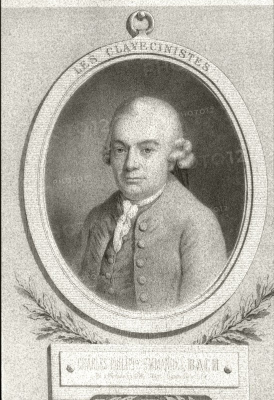 Portrait of Carl Philipp Emanuel Bach