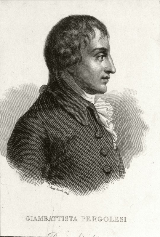 Portrait of Giovanni Battista Pergolesi