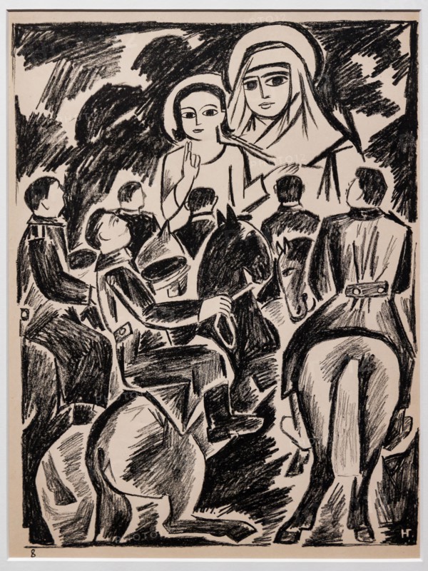 Goncharova, "Vision"