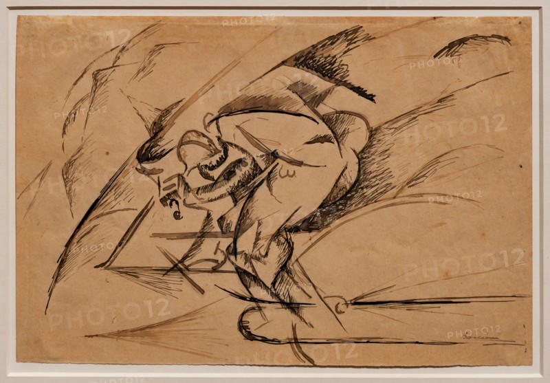 Boccioni, 'Studies for Dynamism of a Cyclist'