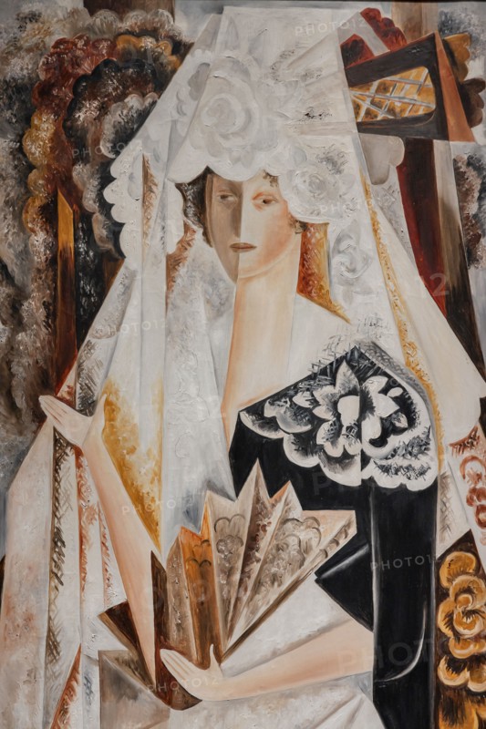 Goncharova, 'Spanish Woman'