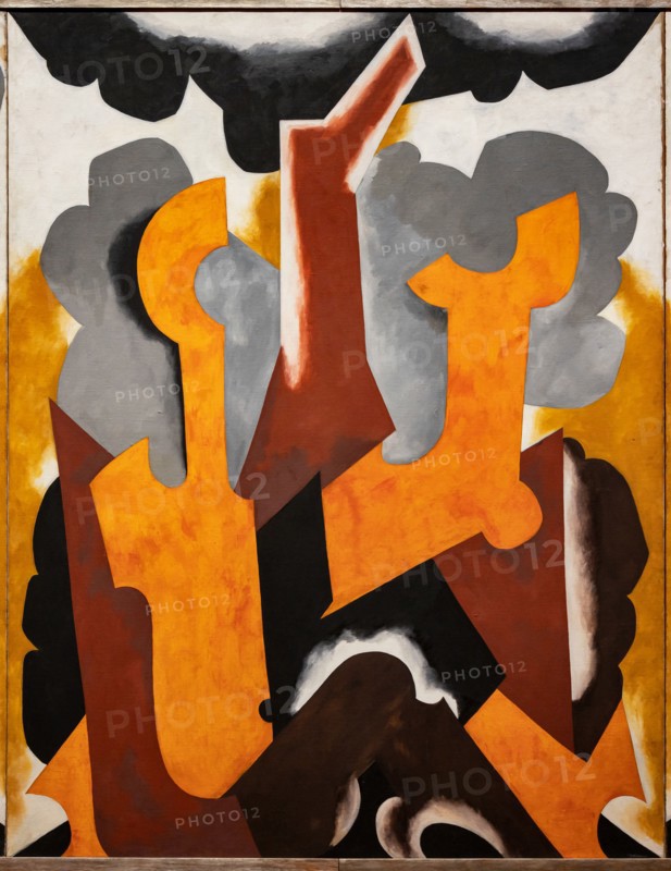 Goncharova, 'Tryptich Bathers'