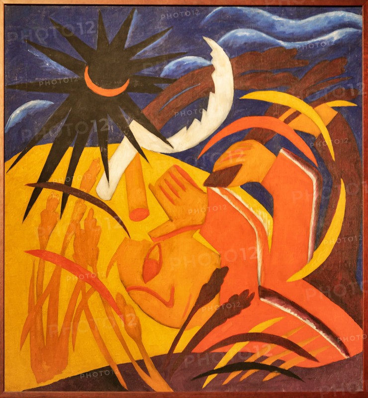 Goncharova, 'Harvest'
