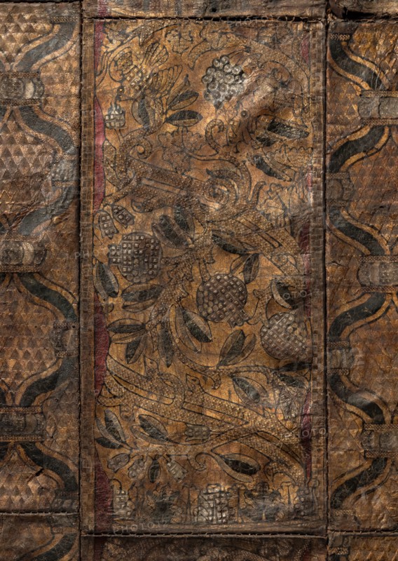 Leather panel of the Stefano Bardini Collection