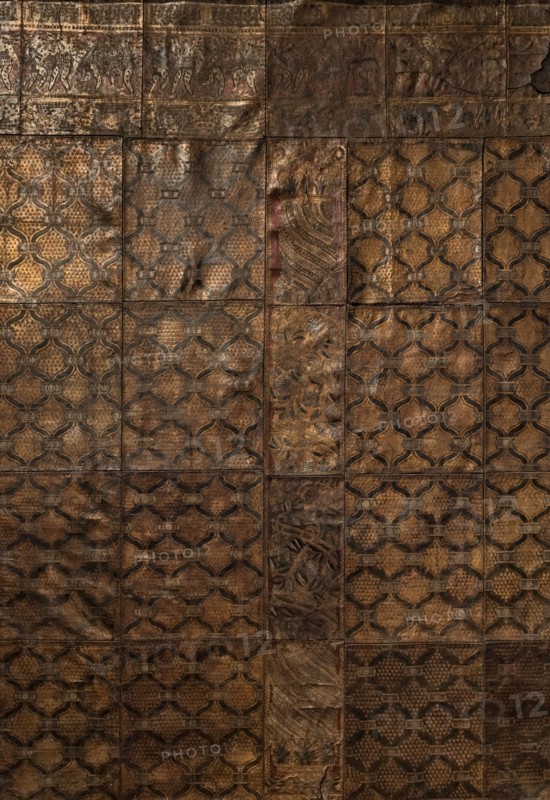 Leather panel of the Stefano Bardini Collection