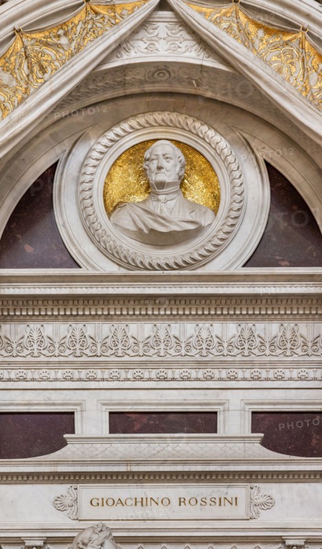 Giuseppe Cassioli: 'Sepulchre of Gioacchino Rossini'