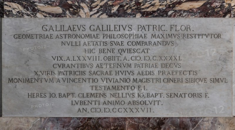 Sepulchre of Galielo Galilei
