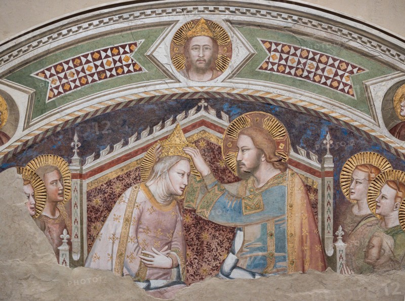 Maso di Banco: 'The Coronation of the Virgin'