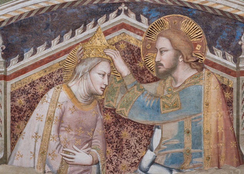 Maso di Banco: 'The Coronation of the Virgin'