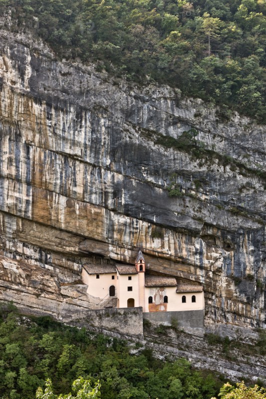 L'ermitage de San Colombano à Rovereto