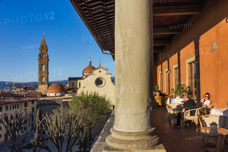 Piazza Santo Spirito, à Florence