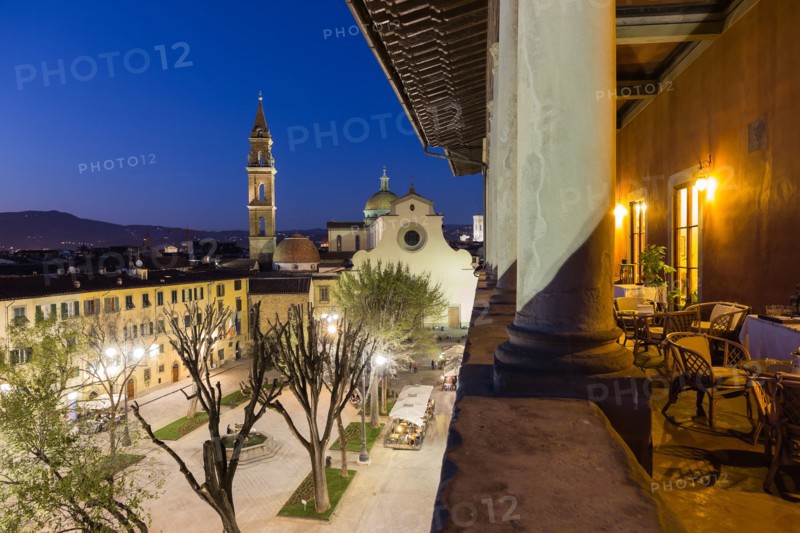 Piazza Santo Spirito, à Florence