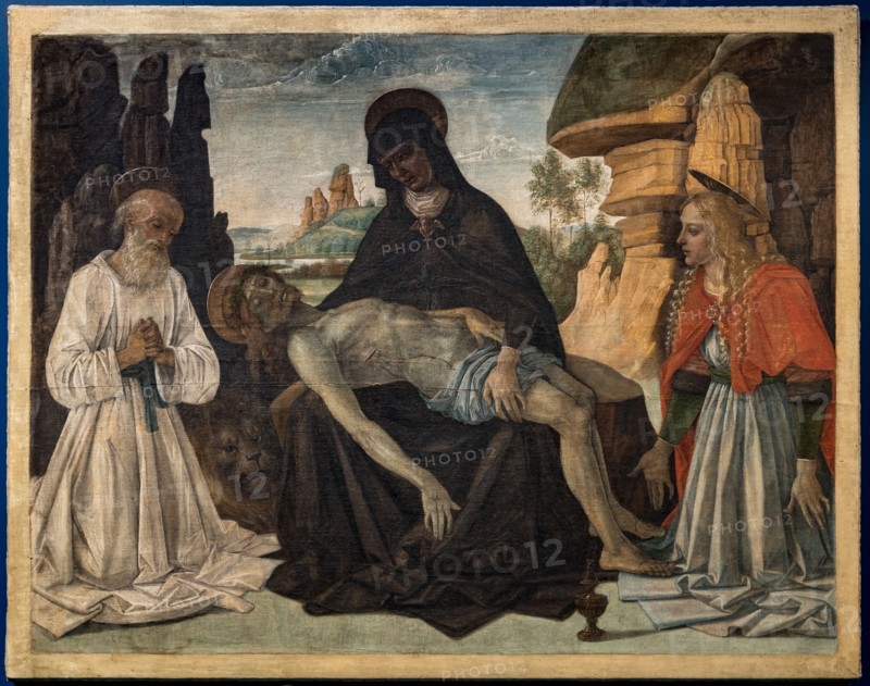 “Pietà tra S. Gerolamo e S. Maria Maddalena"
