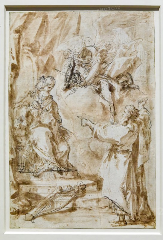“Nathan Reprimanding David” by Sebastiano Ricci