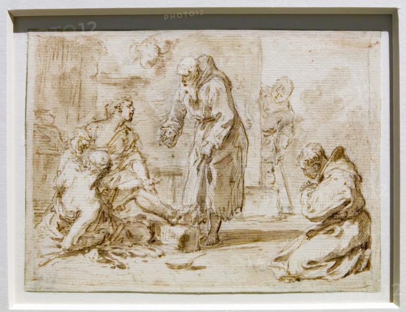 “Religious Scene” by Sebastiano Ricci