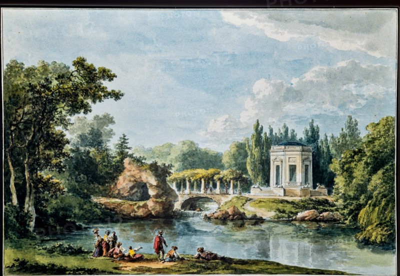Vues et plans du Petit Trianon à Versailles