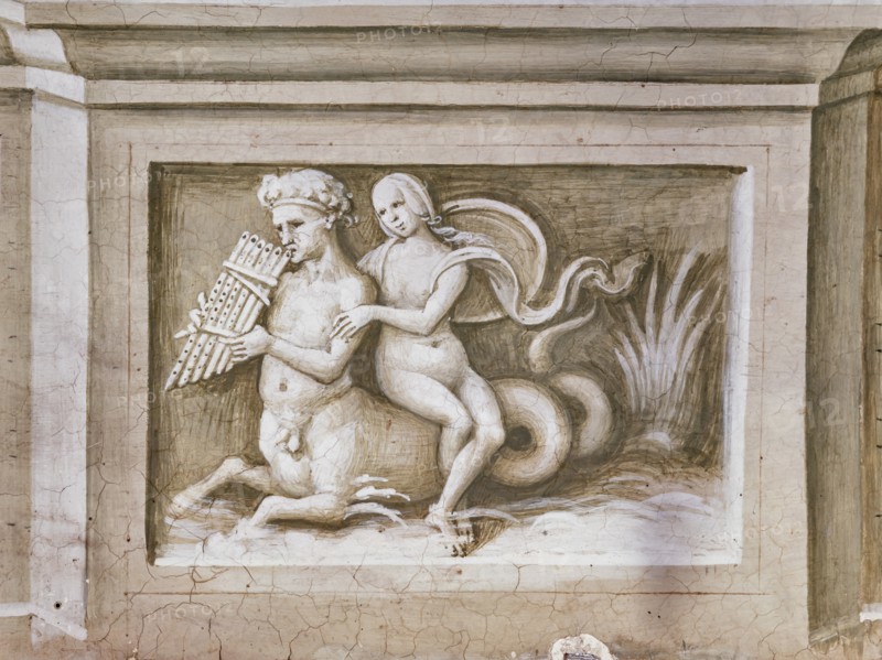 Fresco on the North-East wall of the Piccolomini Library in Siena