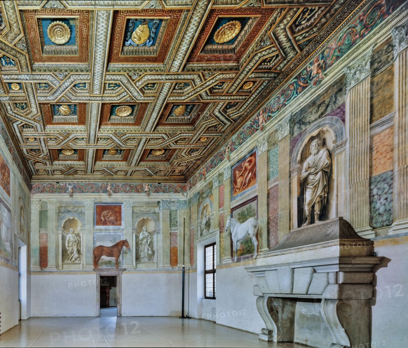 Salon des Chevaux du Palais Te à Mantoue