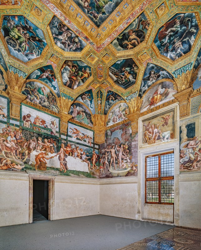 Salon de Psyché du Palais Te à Mantoue