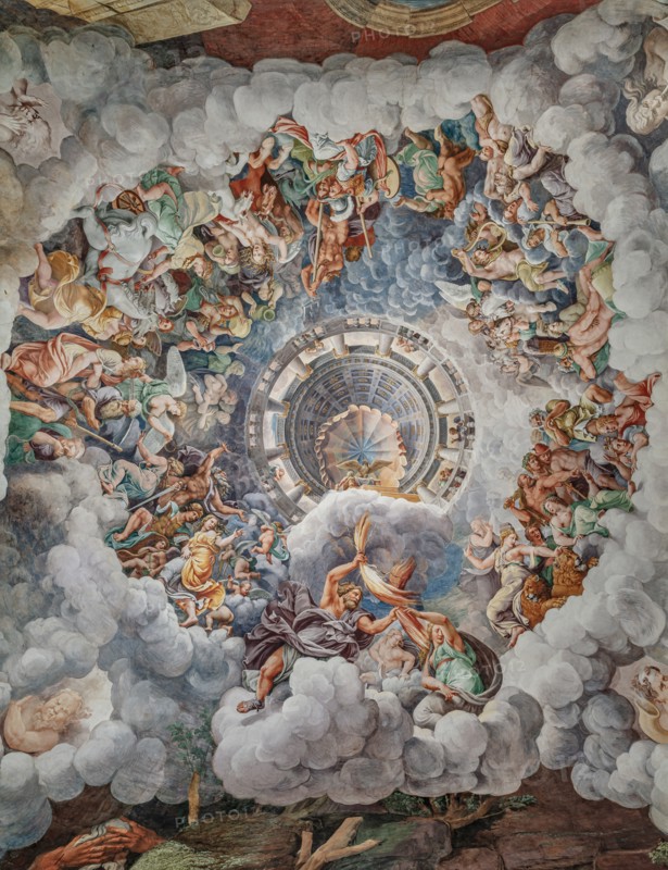 The Room of Giants of the Palazzo del Te in Mantua