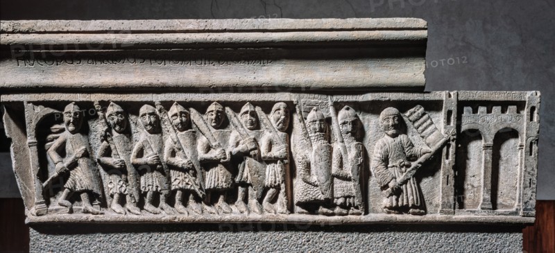 Haut-relief du musée du Château des Sforza à Milan
