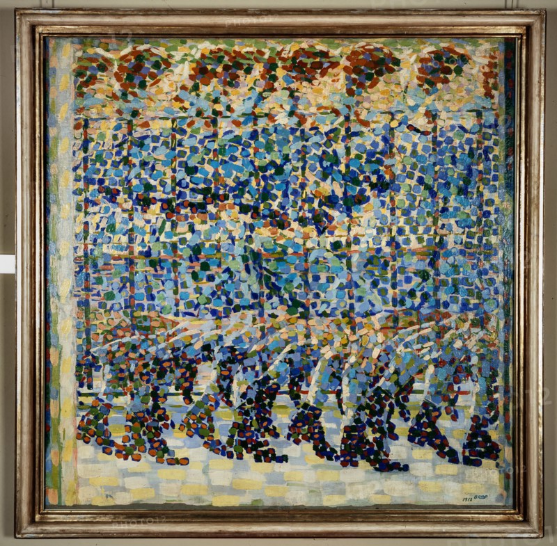 Balla, "Child running on the balcony"