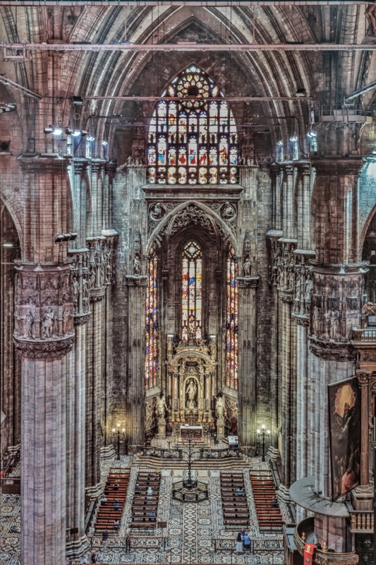 Dôme de Milan : chapelle de la Madone de l'Arbre