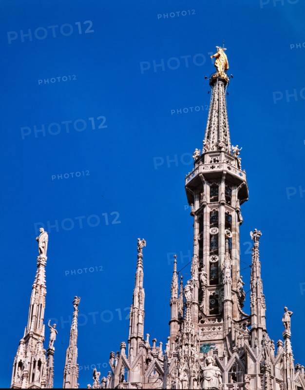 Vue extérieure du Dôme de Milan