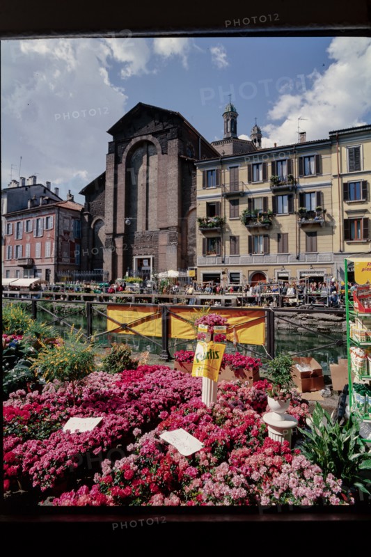 Veduta della Chiesa di S.Maria delle Grazie al Naviglio